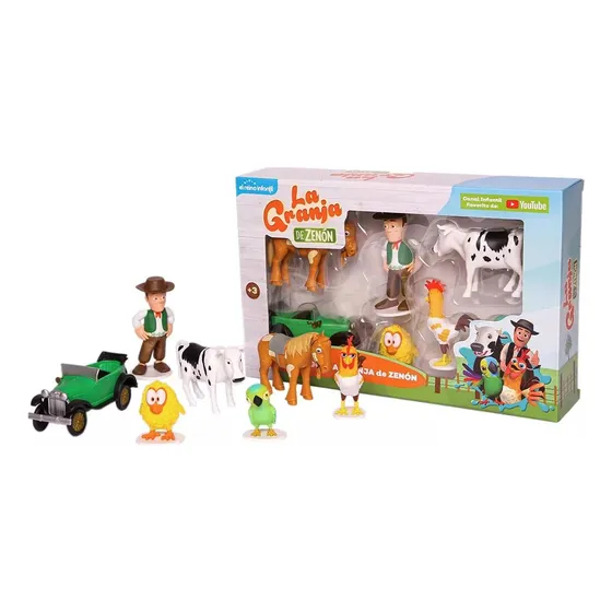 Juguete La Granja De Zenon  /  Set X 7 Figuras