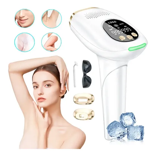 Laser Hair Removal Device Ipl W/ Ice Cooling For Women/men