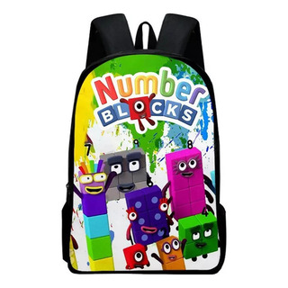 Numberblocks Mochila De Estudiante Impresa Mejor Vendido .f Numberblocks Mochila De Estudiante Impresa Mejor Vendido .f