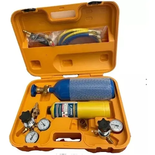 Kit Soldadura Oxipropano Portátil Antorcha Propano + Oxigeno