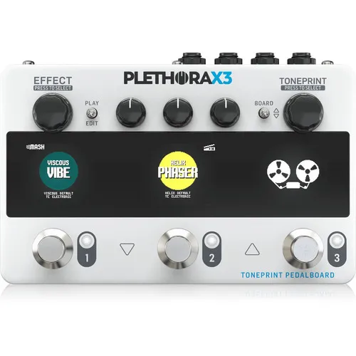 Pedaleira Tc Electronic Plethora X3 + +