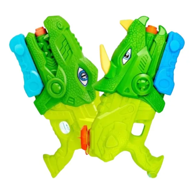 Pack Pistolas De Agua Chisguete Dinosaurios Juguete Verano