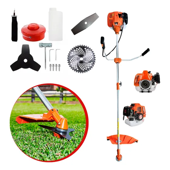 Roçadeira Profissional 5x1 Gasolina 65cc Multifuncional 3hp