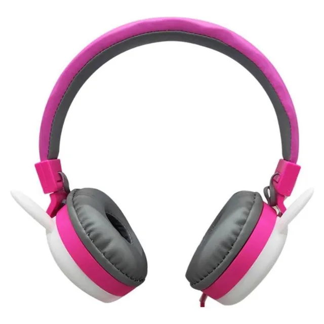 Auricular Para Niñas, Mxybu-001, Rosa, Jack 3.5mm, Cable 1.2 Color Rosa