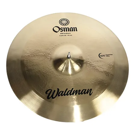 Prato De Ataque 18 Crash Waldman Osman Para Bateria Osmcr18