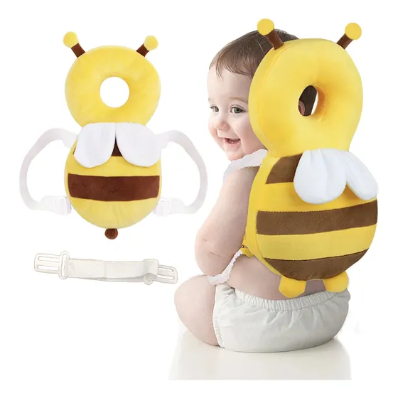 Protetor Capacete Cabeça Bebê Proteção Anticolisão Ajustável