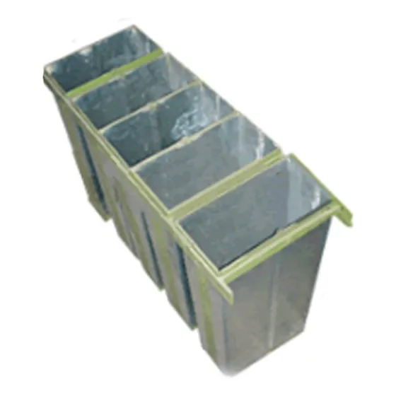 Molde Bloque Cubo Fabricar Hielo Panela Galvanizado 75kg L.