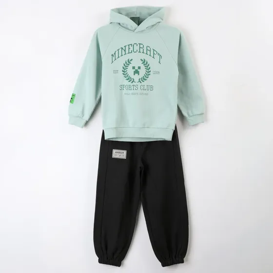 Conjunto Buzo Minecraft Sports Club Verde