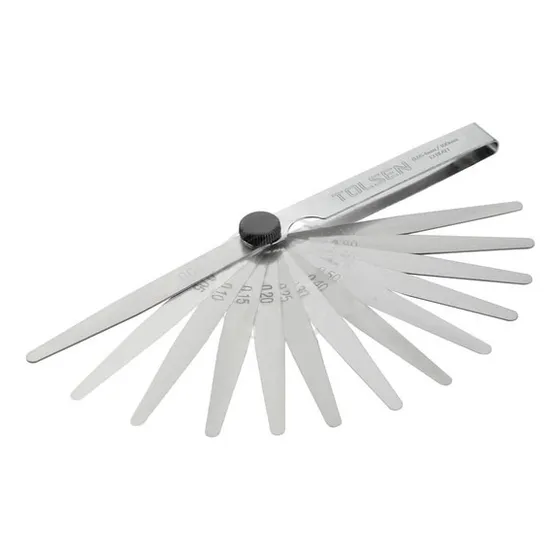 Calibrador De Valvulas Universal 0,05 - 1.00 Mm Tolsen