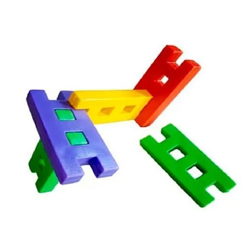 Bloques Encastre Grande Escaleras X50 Infantil - Del Tomate