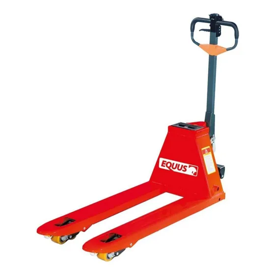 Paletera Equus 2 Ton Full Electrica Uso Intensivo Kirkor