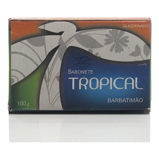 Kit Sabonete Barra Barbatimão Tropical 12 Unidades