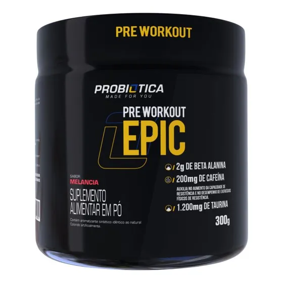 Epic 300g - Pré Workout - Probiótica 