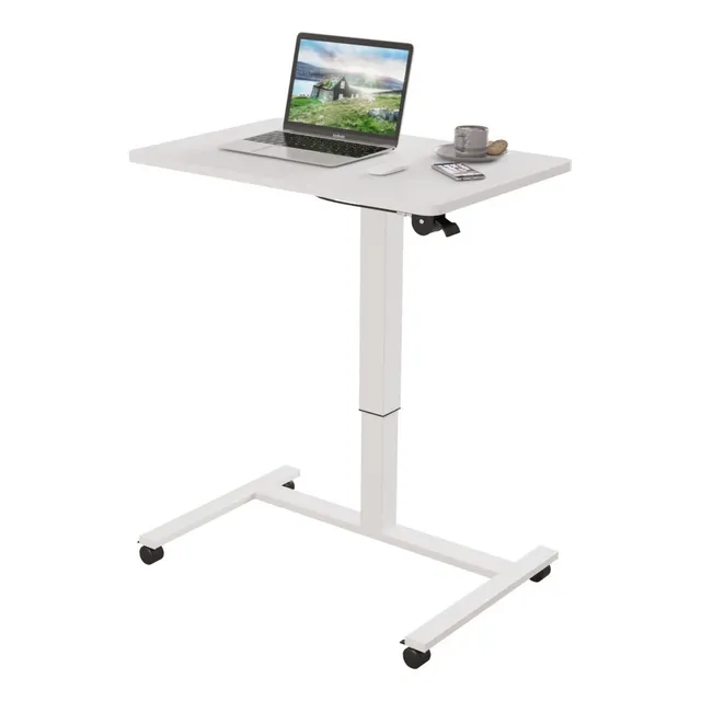 Escritorio Altura Ajustable Radlove Q02 mdf De 71cm X 75cm X 48cm Blanco