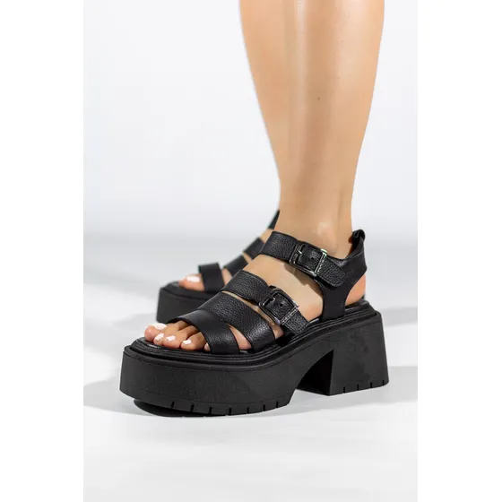 Sandalia De Cuero Vacuno Urbana Nigeria Modelo 5877