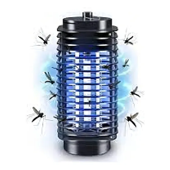 Lampara Mata Mosquitos Moscas Zancudos Con Luz Uv