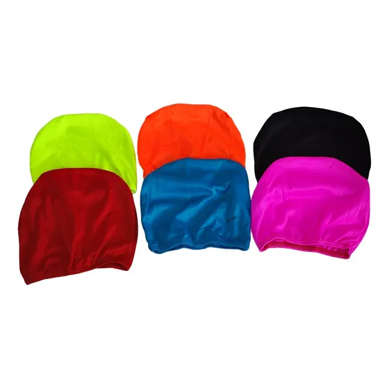 Gorros Natación Buceo Piscina Entrenamiento Pack X3 Unidades Color