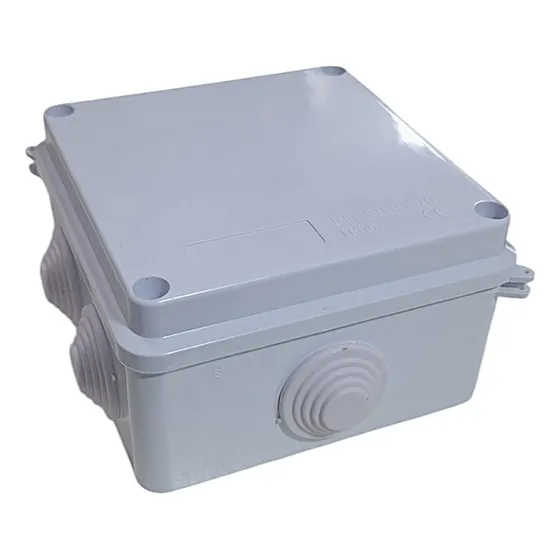 Caja De Distribución Eléctrica Plástica 8.5x8.5x5cm