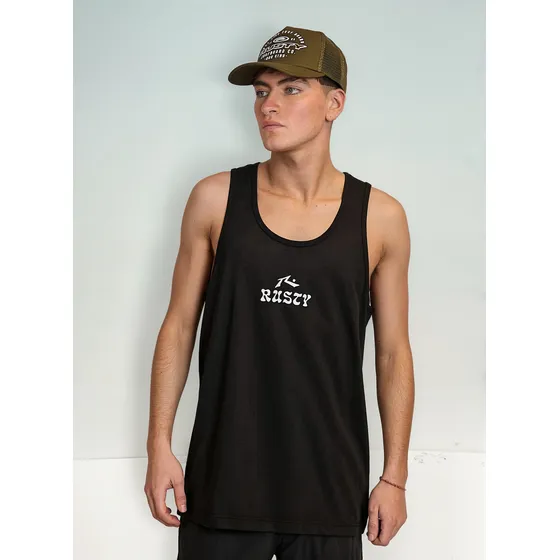 Polera The Original Surf Corp Rusty Negro Hombre Rusty