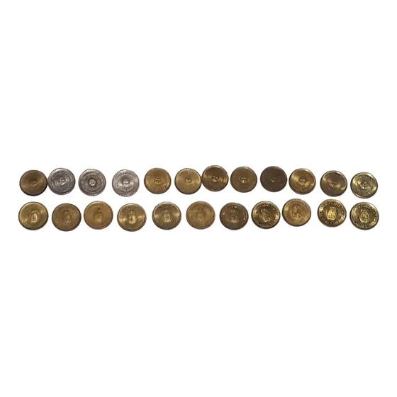 Moneda Argentina 5 Y 10 Centavos Serie Completa Lote X 23 L1