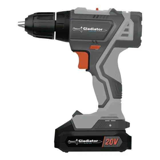 Taladro Atornillador Percutor 20v Gladiator