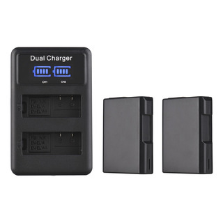 F Kit De Bateria E Carregador En-el14 2pcs 7.4v 1500mah F Kit De Bateria E Carregador En-el14 2pcs 7.4v 1500mah