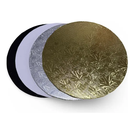 Pack X 50 Wrap 6mm Discos Base Para Tortas 10 Pulgadas