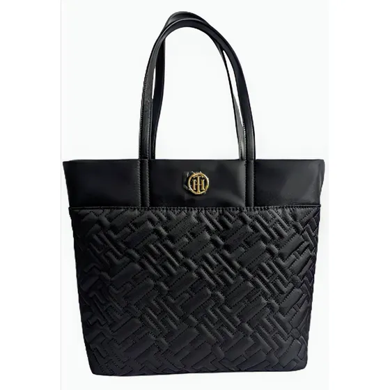 Tommy Hilfiger Hermosas Carteras Negras Grandes.