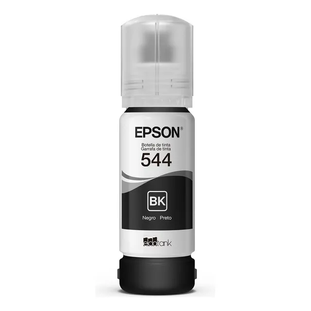 Recambio de tinta Epson 544 para L3110 L3150 L5190 tinta negra 65mL