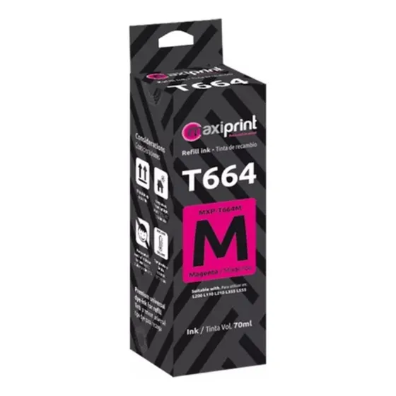Botella De Tinta Maxiprint T664xl  Mxp-t664m
