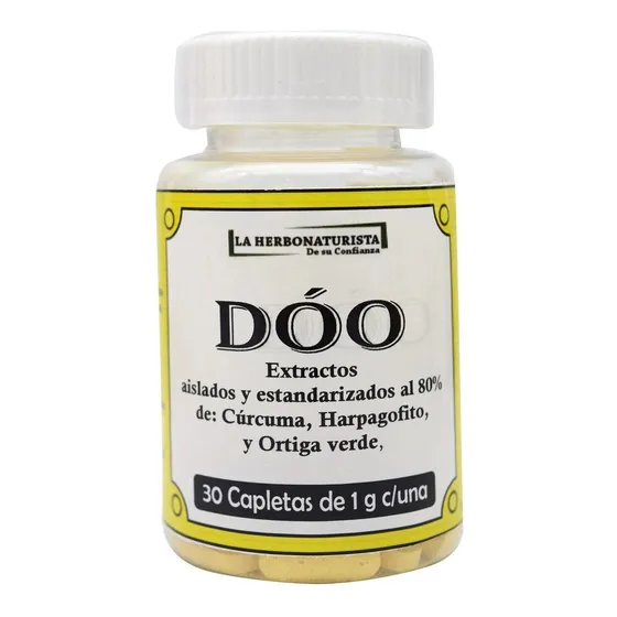 Doo Ortiga Verde Harpagofito 30 Cap La Herbonaturista Sabor Sin Sabor