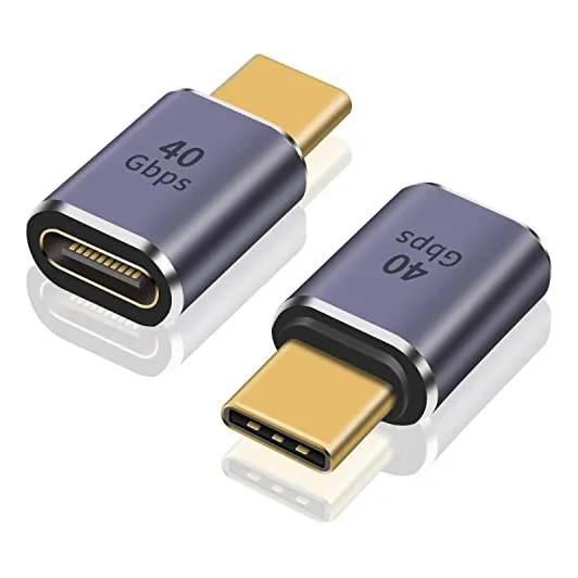 Adaptador Extensor Usb C Poyiccot De 40 Gbps, Paquete De 2 U