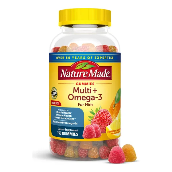 Multivitamínico Hecho Por La Naturaleza Para Él Con 150 Gomi
