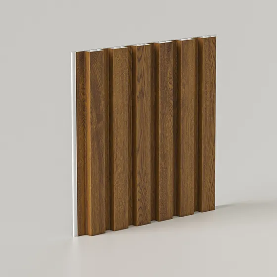 Revestimiento Pvc Wall Panel Exterior Foliado Simil Madera