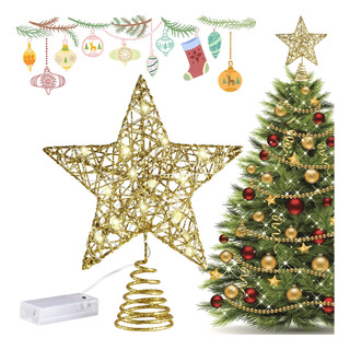 Árbol De Navidad Tree Top Led Estrellas Luces Árbol De Navidad Tree Top Led Estrellas Luces