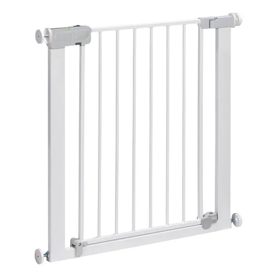 Reja Seguridad Escalera Puerta Barrera Ajustable Bebes Niños Color Blanco