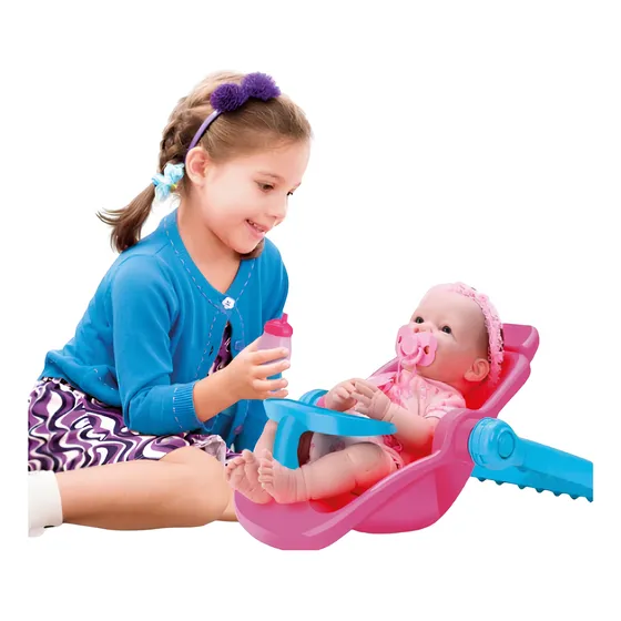Cadeira De Bebê Conforto De Brinquedo Para Bonecas Infantil
