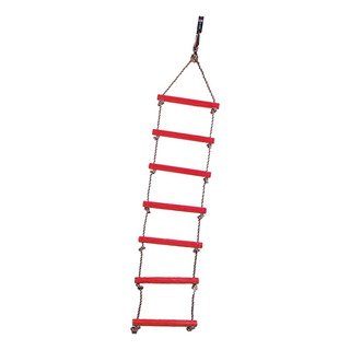 Niños Al Asiento De Columpio Escalera De Escalada Cuerda Niños Al Asiento De Columpio Escalera De Escalada Cuerda