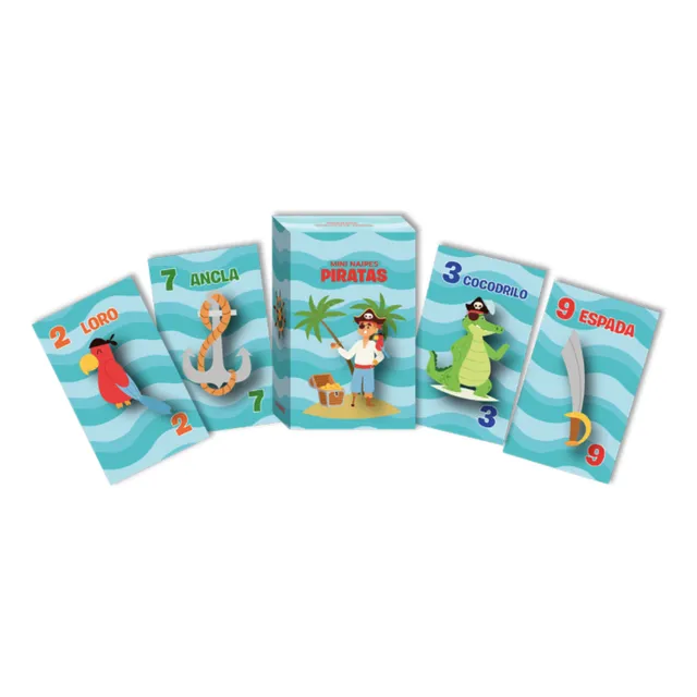 Mini Naipes Infantiles Mazos De Cartas X6 Para Piñata