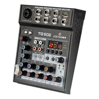 Mezcladora Gc Tg502 Audio Profesional 5 Canales Estereo Usb Mezcladora Gc Tg502 Audio Profesional 5 Canales Estereo Usb