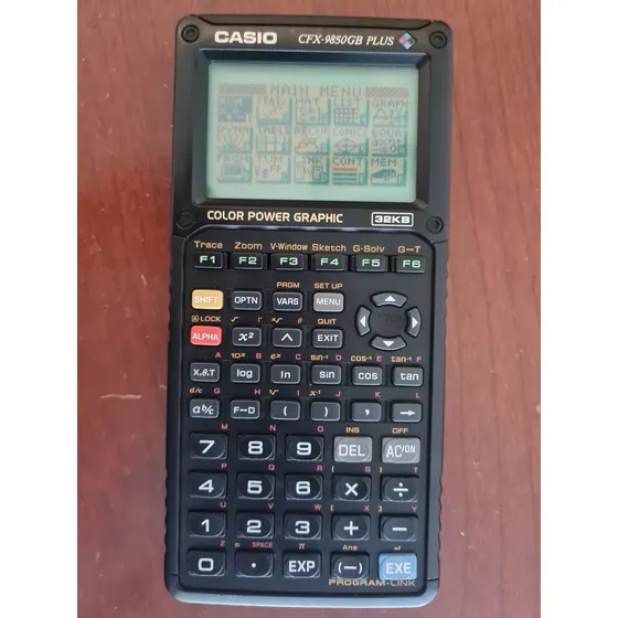 Calculadora Graficadora Color Casio Cfx-9850gb Plus, 32kb