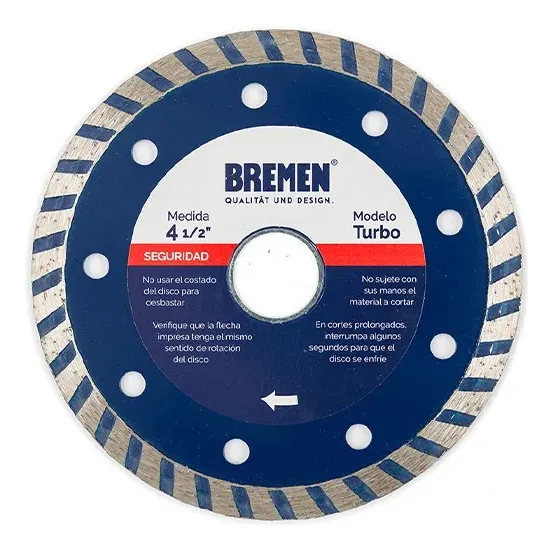Disco Diamantado Turbo 7 (180mm) Bremen