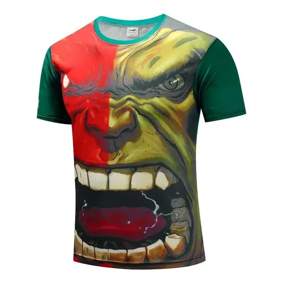 Camisa De Compresión Manga Larga Y Corta Deportiva