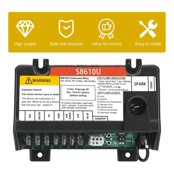 Modulo De Ignicion Honeywell S8610u Nuevo