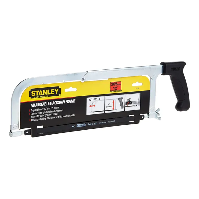 Arco De Segueta Stanley Ajustable 8 , 10 Y 12 Mod 15-200.