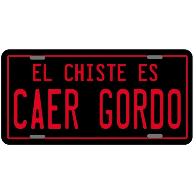 Placas Para Auto Personalizadas El Chsite Es Caer Gordo