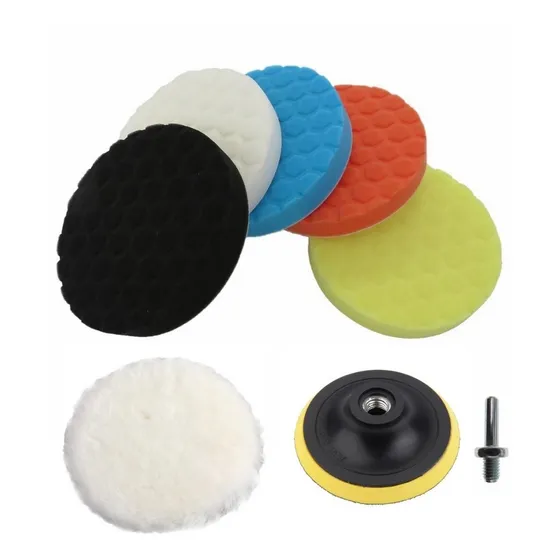 Kit Pads De Pulido 3 Pulgadas(spta)  8 Pcs Excelente Calidad
