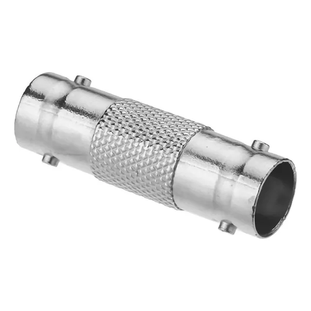 Paquete 10 Pzs De Conector Adaptador Tipo Barril Bnc Hembra A Bnc Hembra / Tt-rg-09