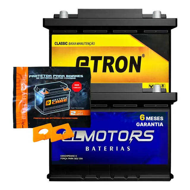 Bateria Automotiva 60ah Gl Motors + Battery Care Cms-60d