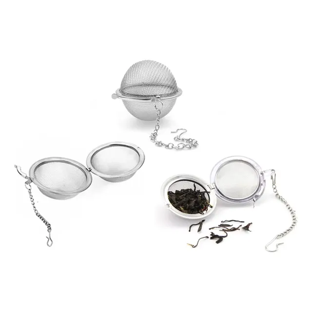 Infusor De Té Esférico De Especias De Acero Inoxidable.
